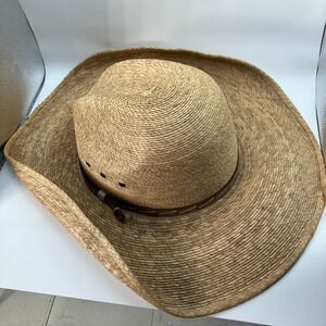 Ranger Turner Hat Company Straw Cowboy Hat Western Style Made‎ in Mexico